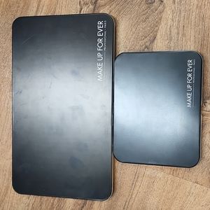 Make Up For Ever refillable magnetic base empty palette set of 2